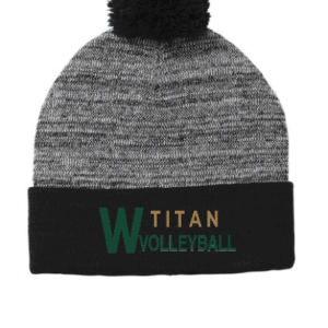 Sport-Tek® Heather Pom Pom Beanie