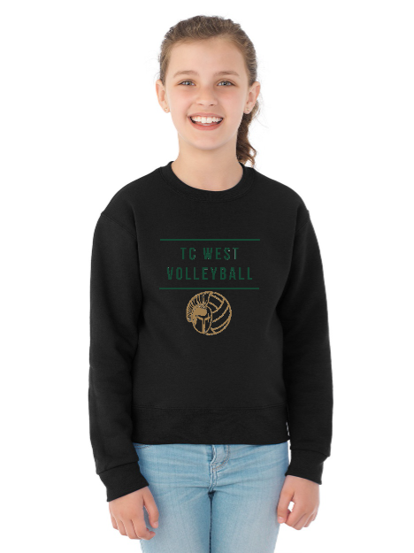 Jerzees NuBlend Youth Crewneck Sweatshirt