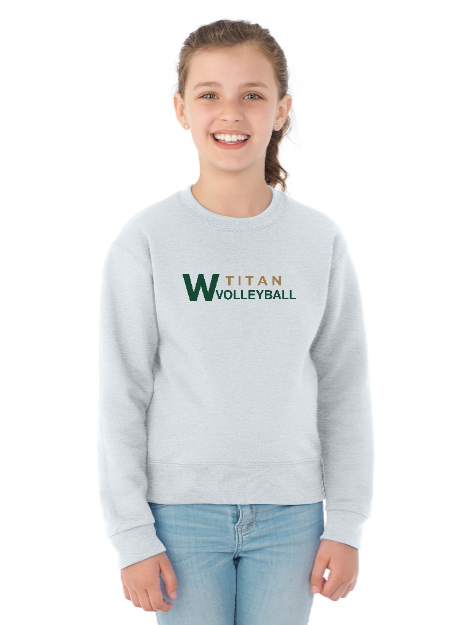 Jerzees NuBlend Youth Crewneck Sweatshirt - Image 12